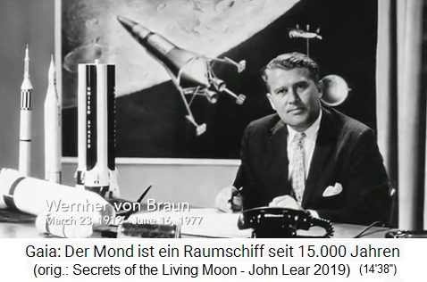 Wernher von
                    Braun butta fuori tutti gli scienziati americani
                    dalla NASA