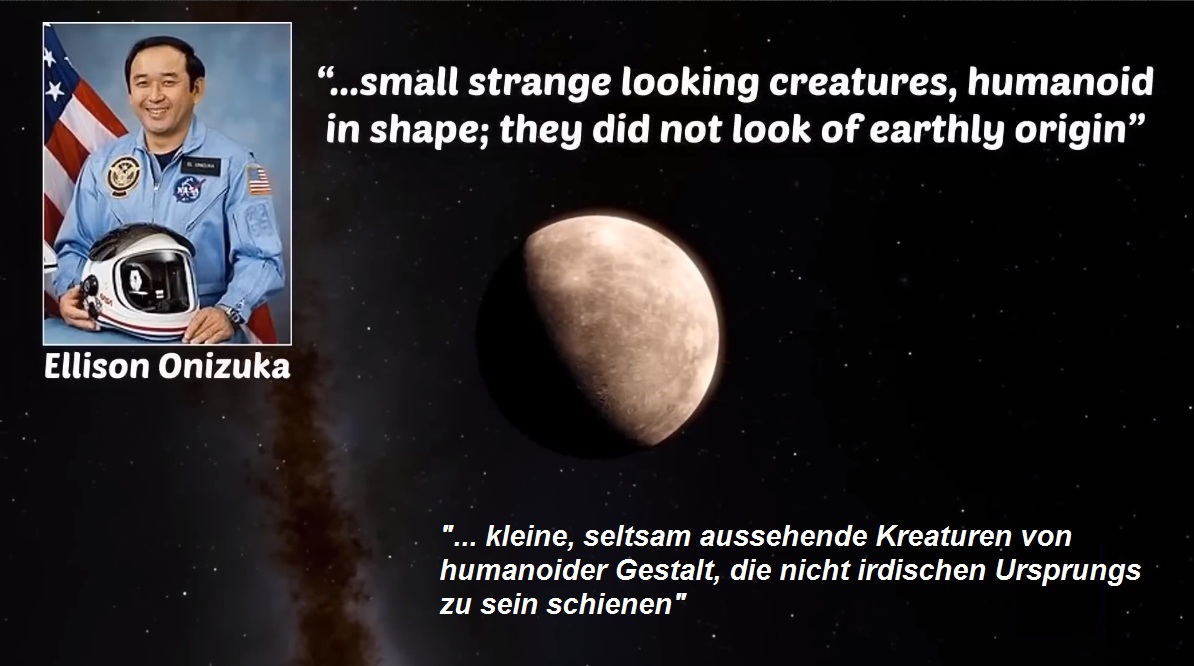 L'astronaute Onizuka a vu
                      des extraterrestres