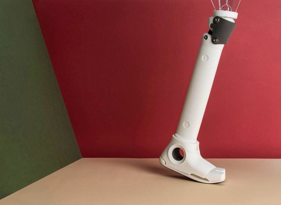 Recycling Upcycling in Z�rich (Schweiz) am
                      5.9.2018: Plastikm�ll wird Prothese: Innovation:
                      Diese Beinprothese besteht aus Plastikm�ll