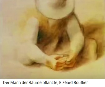 Das Loch mit der Eichel drin wird
                    mit Erde verschlossen