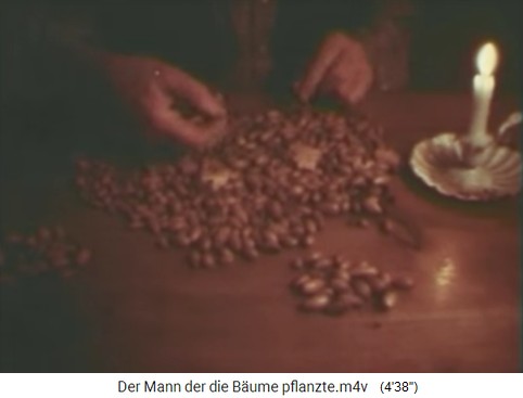 Eicheln werden
                    sortiert