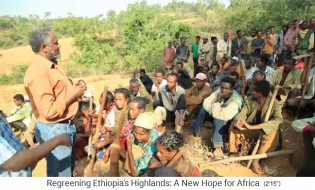 Altiplano de Etiop�a: Aldeas
                      enteras tuvieron que ser formadas con los
                      principios nuevos 2