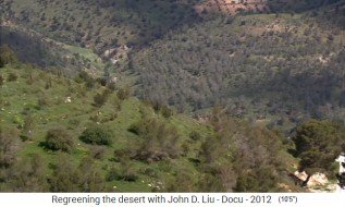 Jordanien, regenerierte
                      Landschaft, die 3 Jahre eingez�unt war