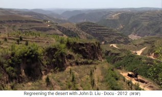 China, meseta de Loess, regenerada y verde
                      2