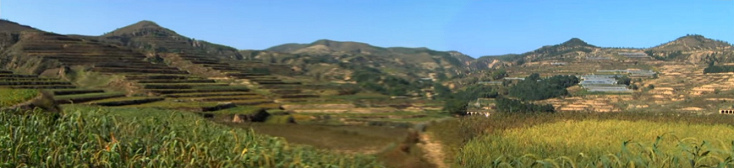 China, das regenerierte L�ssplateau
                      2012, Panorama