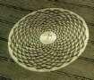 Kornkreis: Kreis-Dreieck-Mandala - crop circle:
                    circle triangle mandala