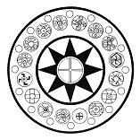 Lemuria: Patria Mu y s�mbolos de
                              cruces