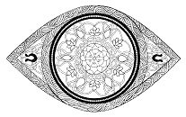 Asia: M�ndala de ojo �rabe