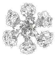 M�ndala de la naturaleza: Arboles y
                            espectros de �rboles