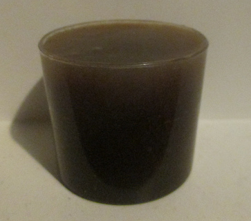 A portion of noni juice (smells like cheese)