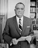 Herbert Hoover vom FBI, der schwule
                  FBI-Boss, Portrait