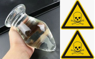 Giocattolo sessuale anale criminale 01, un tappo
                  gigantesco grande come una mano d'uomo