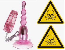 Criminal anal sex toy 02, a row of knobs that
                    stimulates the anus as much as possible
