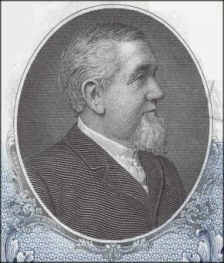 George Mortimer Pullman,
                            Immobilienhai und Produzent von Schlafwagen
                            und Luxuswagen für die Eisenbahn der
                            "USA".