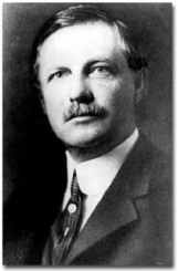 Frederick-Jackson Turner, Historiker
                            der "Frontier" der
                            weiss-rassistischen "USA"