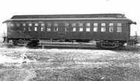 Pullman-Eisenbahnwagen
                            Aussenansicht