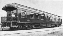 Pullman Schlafwagen, Aussenansicht
