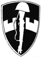 Asociación de veteranos
                de la Guerra de Vietnam, fundada en 1967, logotipo