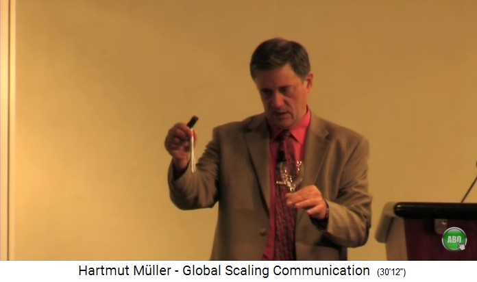Vortrag
                  von Dr. Hartmut Müller 2008: Ein Weinglas hat einen
                  Klang mit Obertönen