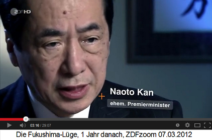 Der japanische Premierminister
                Naoto Kan, Portrait