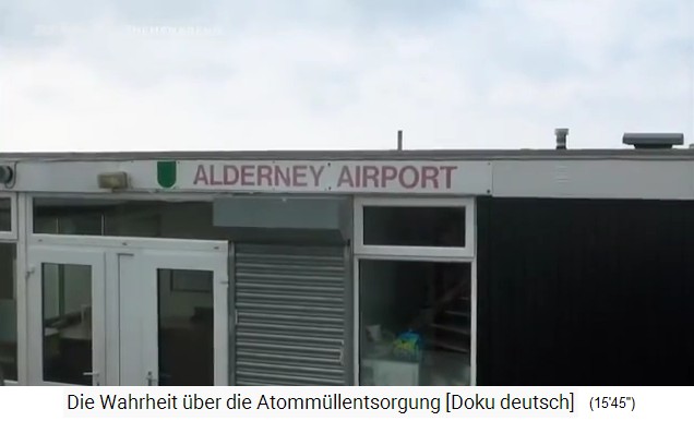 Insel
                  Alderney, der Flugplatz