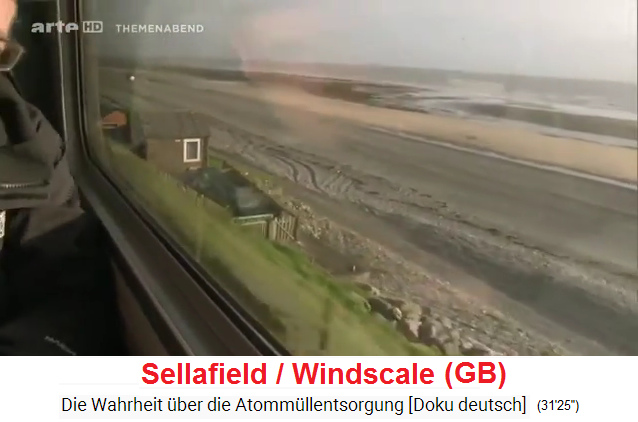 K�ste bei Sellafield: Die
                  Bewohner sind mit Plutonium verseucht