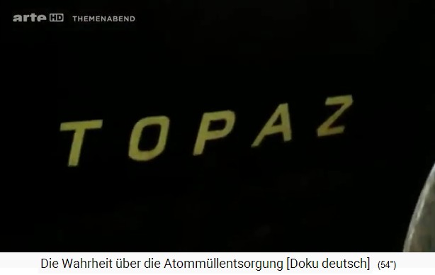 The ship is called "Topaz",
                  the lettering