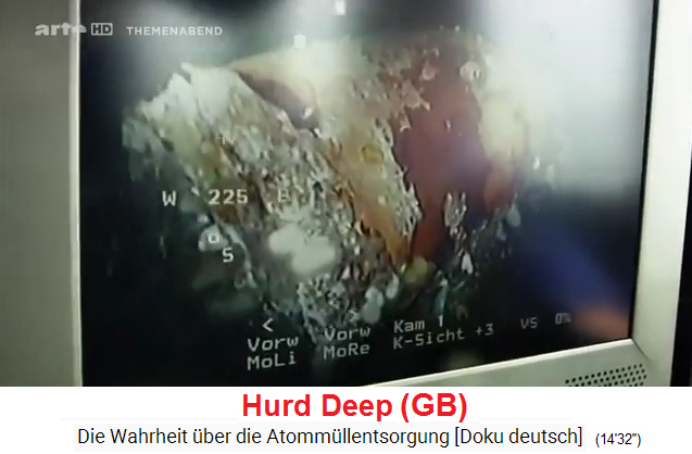 GB: Atomm�llversenkungsstelle
                  "Hurd Deep", da liegt ein verrostetes,
                  offenes Atomm�llfass