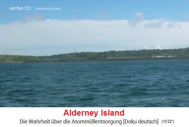 Die britische Kanalinsel Alderney
                  Island, Sicht auf die K�ste