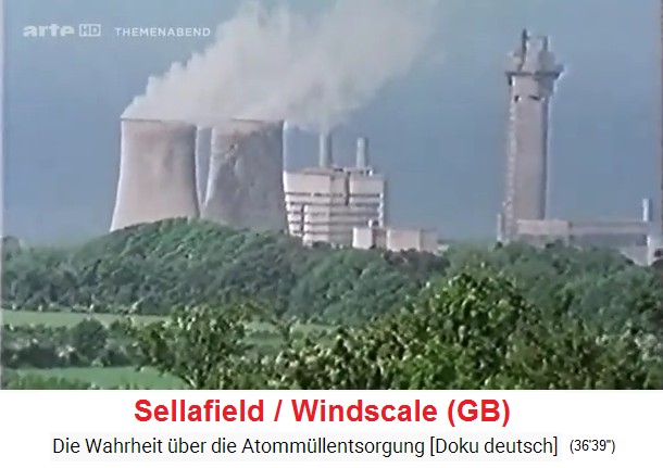 Die atomare Wiederaufbereitungsanlage
                  Sellafield, GB-TV 1980er Jahre - vielleicht Yorkshire
                  TV