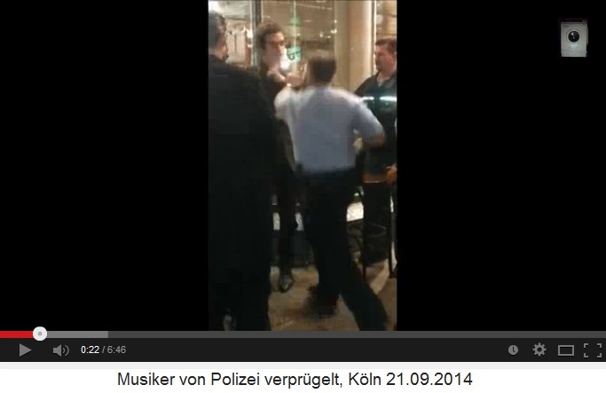 Kölner Scharia-Polizist verprügelt
                              Musiker 01