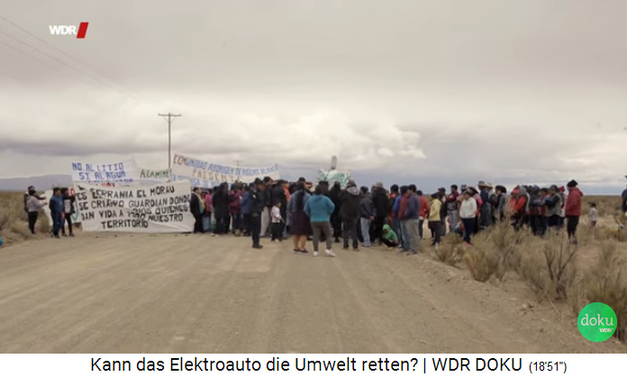 Jujuy Province, demonstration and
                          roadblock against the lithium companies 01