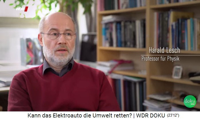 Profesor de f�sica Dr. Harald
                        Lesch, Munich
