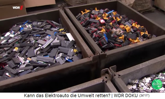 bater�as de litio
                        recolectadas de computadoras port�tiles y
                        bater�as de litio de tel�fonos m�viles
