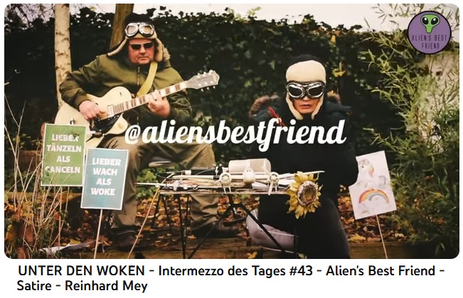 Lied: Unter den Woken -
                        muss die Einfalt wohl grenzenlos sein - muss die
                        Panik wohl grenzenlos sein