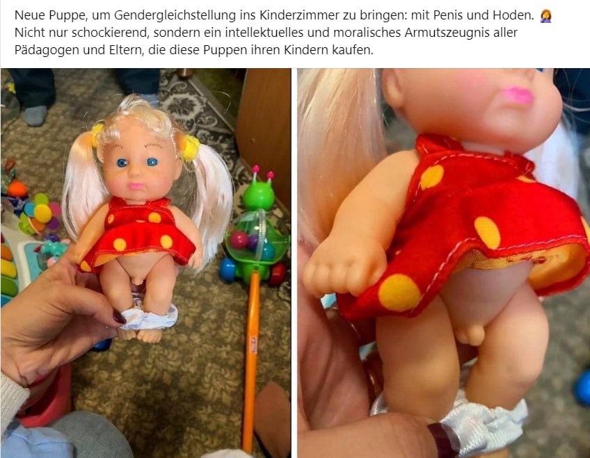 Ladyboypuppe als Spielzeug
                    24.9.2023: bald auch in Ihrer N�he