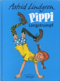 Buch Pippi Langstrumpf, Buchdeckel
