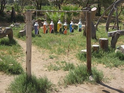 Music 02: bottle xylophone on the
                                farm "Eco Truly" in Lluta
                                valley near Arica in Chile