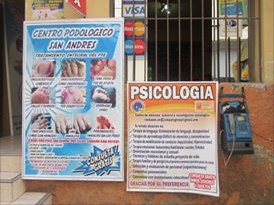 Comas, ein B�ro bietet
                      psychologische Beratung an 2015 02