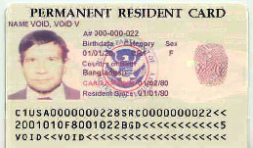 Inmigrar a los
              Estados Estúpidos, p.e. con la tarjeta residencial
              "green card"