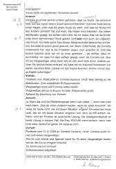 Protokoll der Einvernahme ber
                                  die kriminellen Steiner-Frauen Polyak
                                  und Gautschi vom 22. Mai 2007 (Seite
                                  6)