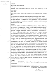 Protokoll der Einvernahme ber
                                  die kriminellen Steiner-Frauen Polyak
                                  und Gautschi vom 22. Mai 2007 (Seite
                                  7)