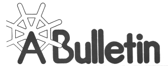 A-Bulletin, Logo, die Zeitschrift der
                            Atomkraftwerkgegner in der Schweiz