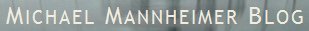 Michael
      Mannheimer-Blog online, Logo
