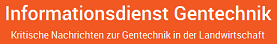 Keine Gentechnik online,
Logo Keine Gentechnik
online, Logo
