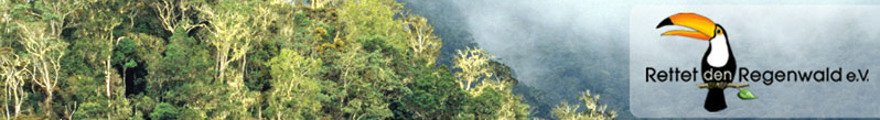 Rettet den Regenwald e.V., Logo