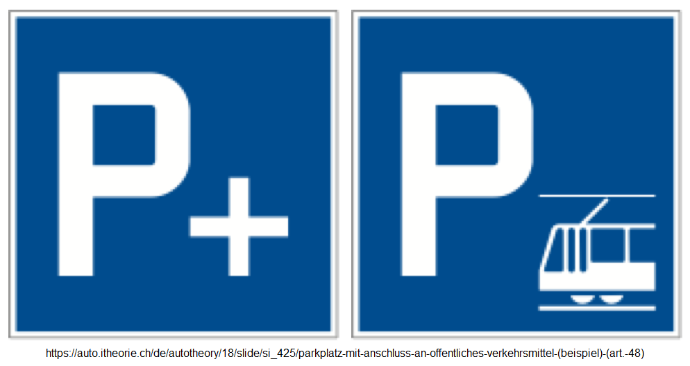 26. Parkplatz
                              mit Anschluss an öffentliches
                              Verkehrsmittel (allgemein, Tram etc.)
                              (Art. 48)