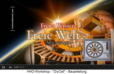 Filmtitel DryCell Workshop (Trockenzelle
                          Arbeitsgruppe)