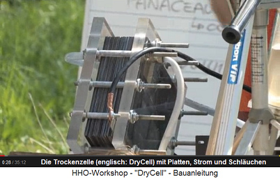 Die Knallgas-Trockenzelle
                          (HHO-Trockenzelle, englisch: DryCell) 01