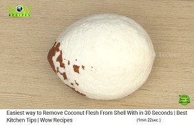 pure coconut meat
                (copra)
